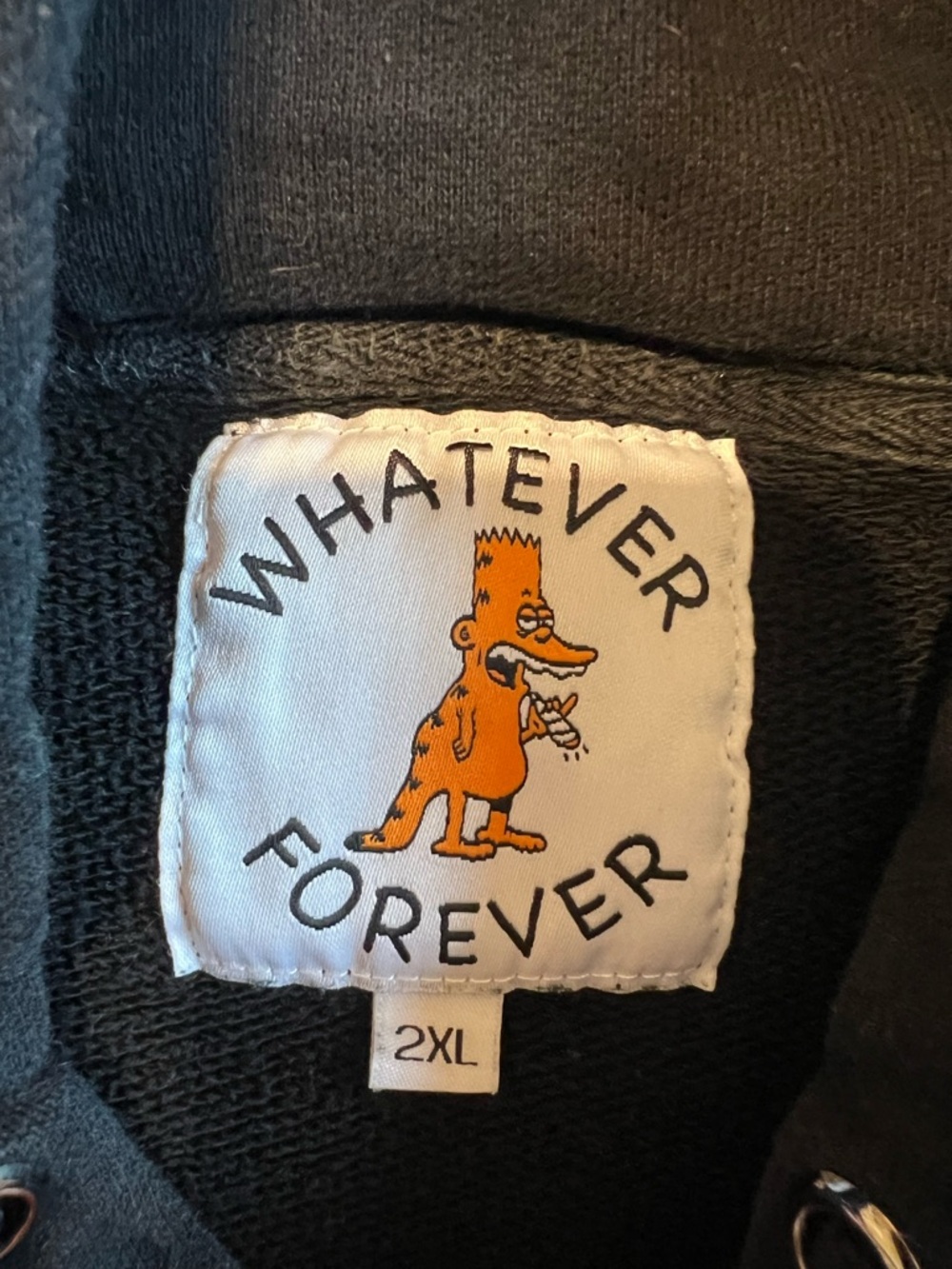 Whatever Forever HREAM Black Hoodie Pullover - Picture 2 of 3
